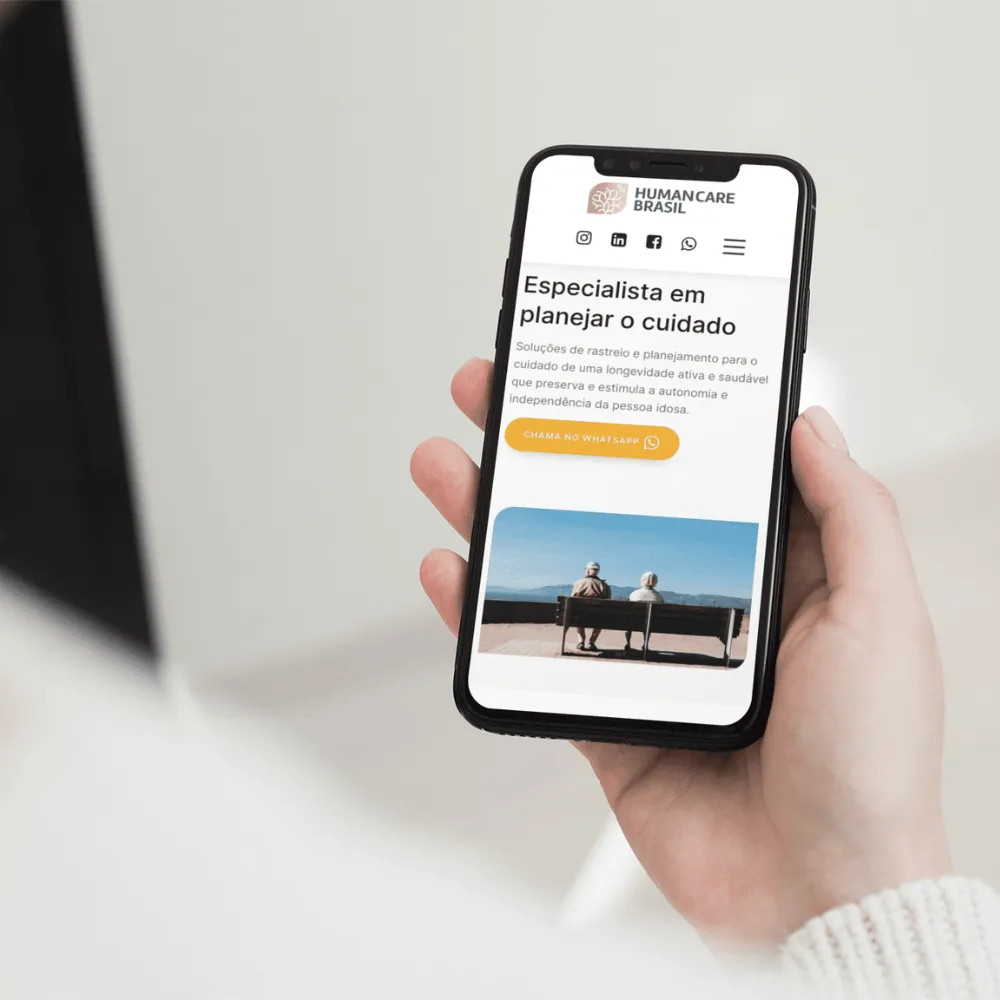 Site Human Care Brasil